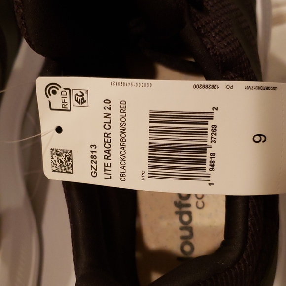 Brand New Men Adidas Shoe, Black Size 9 - Picture 10 of 10